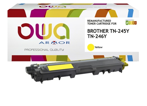 [1422254] Toner OWA alternatief tbv Brother TN-245Y geel