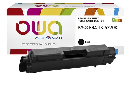 [1422259] Toner OWA alternatief tbv Kyocera TK-5270K zwart