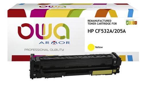 [1422279] Tonercartridge OWA alternatief tbv HP CF532A geel