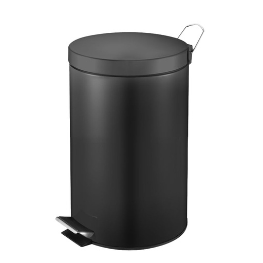 [1422356] Poubelle à pédale ronde Vepa Bins 12L noir