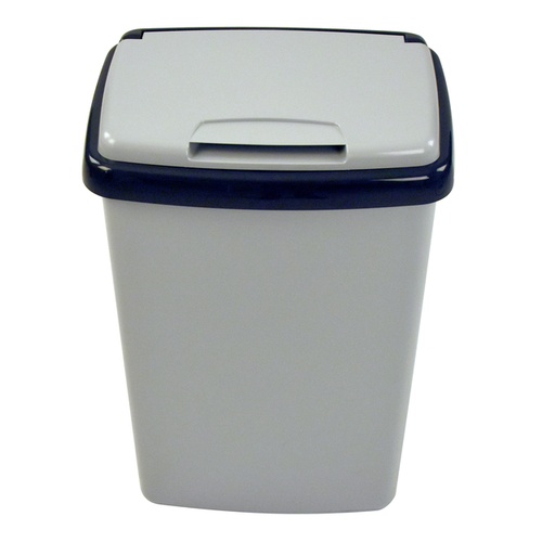 [1422364] Poubelle à gobelets Vepa Bins 5 trous 50L gris