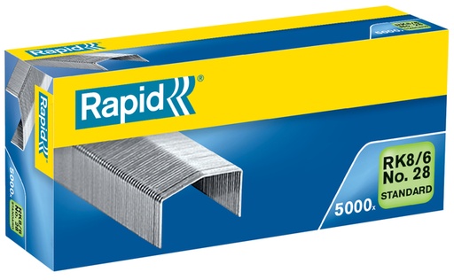 [1422323] Nieten Rapid RK8 (B8) gegalvaniseerd standaard 5000 stuks