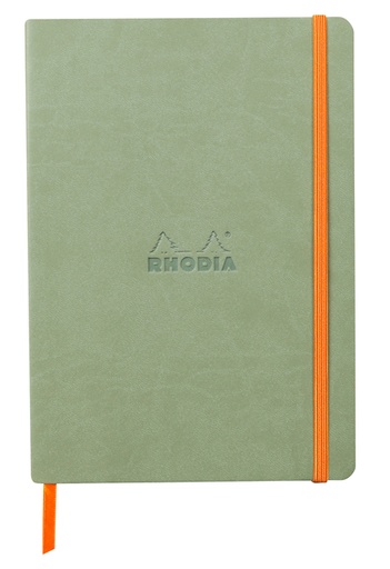 [1423110] Carnet de notes Rhodia A5 ligné 80 feuilles 90g céladon