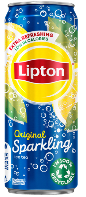 Boisson Lipton Ice Tea Sparkling canette 330ml