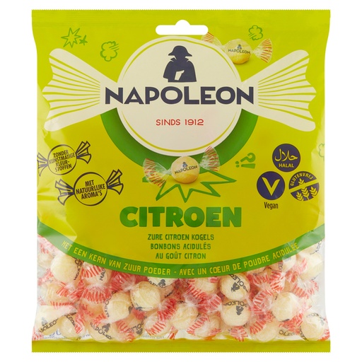 [1423284] Snoep Napoleon citroen zak 1kg