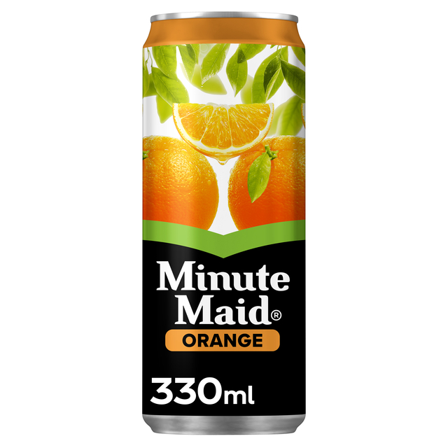 Boisson Minute maid orange canette 330ml