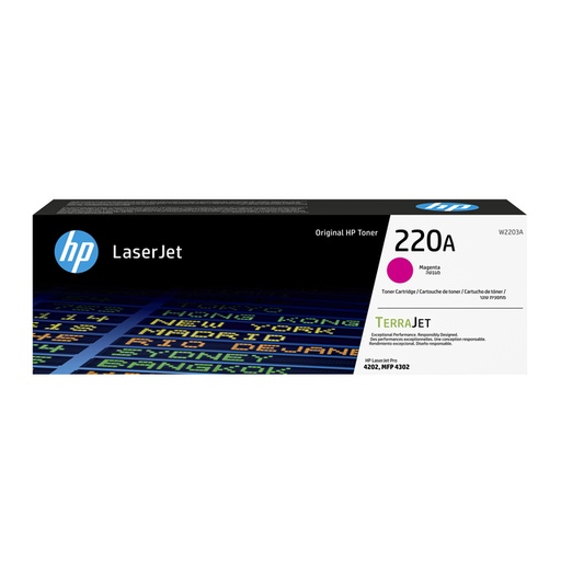 [1423723] Cartouche toner HP 220A W2203A rouge