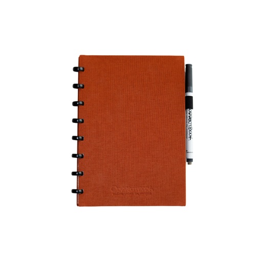 [1422774] Carnet de notes Correctbook A5 uni 40 pages lin rouille