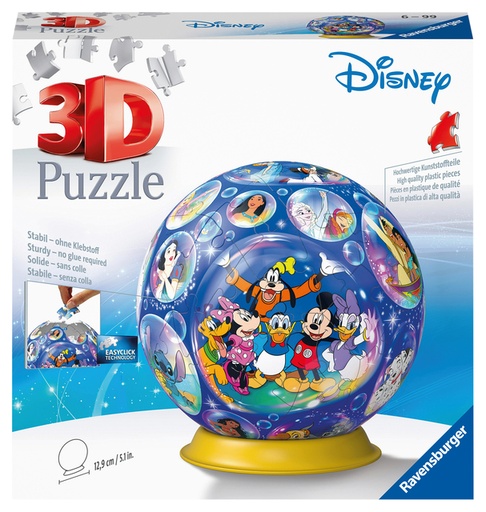 [1421551] Puzzelbol Ravensburger Disney 3D 72 stukjes