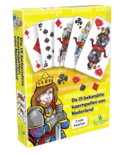 [1423177] Spel De 15 Bekendste Kaartspellen