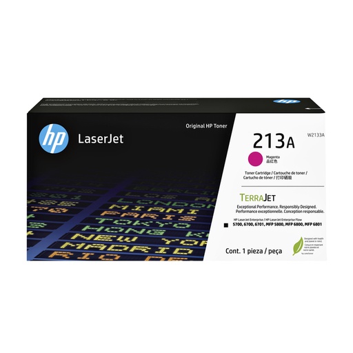 [1424494] Cartouche toner HP W2133A 213A rouge