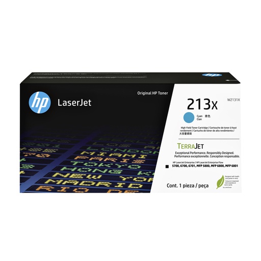 [1424495] Cartouche toner HP W2131X 213X bleu