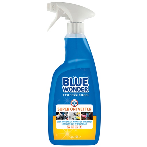 [1423794] Dégraissant puissant Blue Wonder Prof Spray 1L