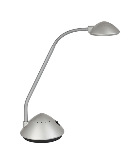 [1424663] Bureaulamp MAUL Arc LED zilver