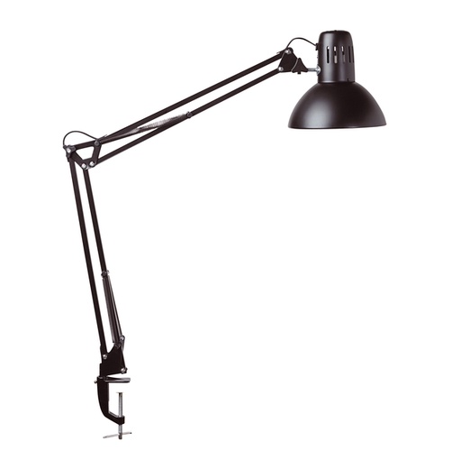 [1424674] Bureaulamp MAUL Study tafelklem excl.LED lamp E27 zwart