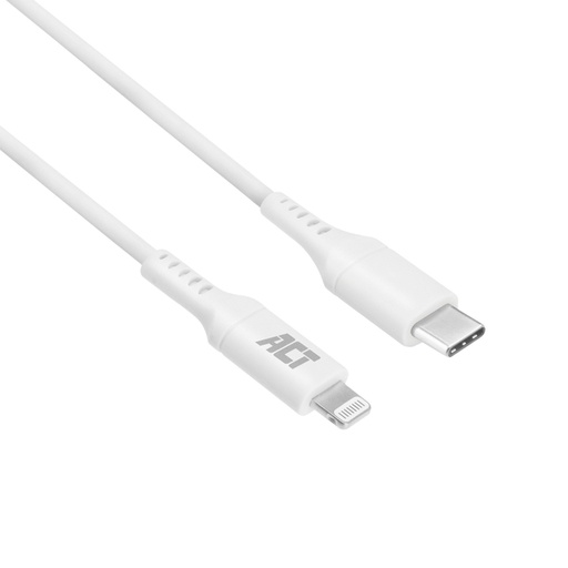 [1423432] Kabel ACT USB-C naar Lightning laad -en data 1 meter