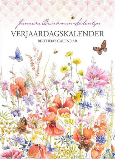 [1407072] Verjaardagskalender Janneke Brinkman Klaprozen