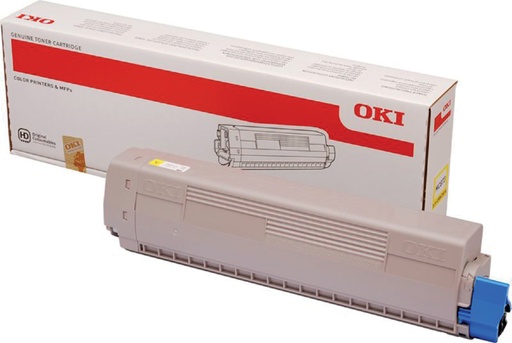 [412091] Toner Oki 45862814 geel