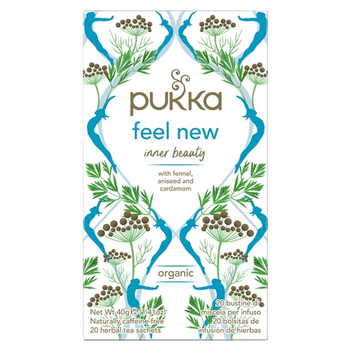 [1423560] Thé Pukka Feel New 20 sachets