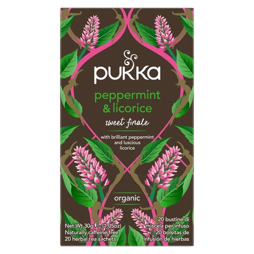 [1423563] Thee Pukka peppermint licorice 20 zakjes