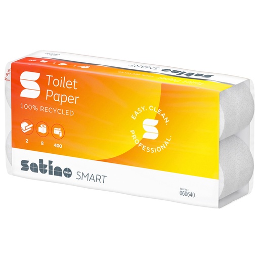 [1423597] Toiletpapier Satino MT1 Smart 2-laags 400 vel wit 060640