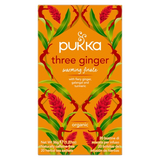 [1423568] Thé Pukka Ginger 20 sachets