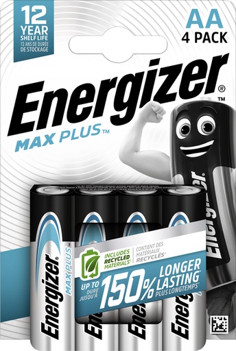 [1429533] Pile Energizer Max plus 4x AA alcaline