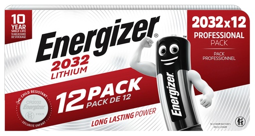 [1429538] Batterij Energizer knoopcel 12xCR2032 lithium