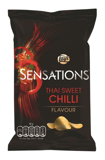 [1429838] Chips Lay's Sensations Thai sweet chilli sachet 40g