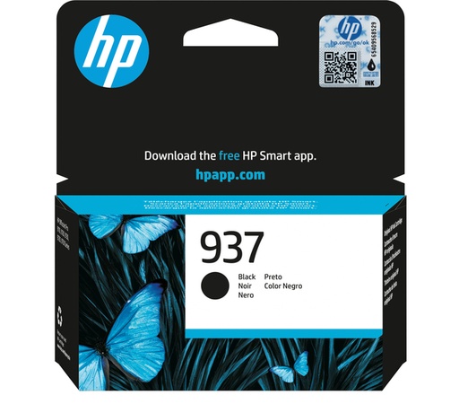 [1429688] Inktcartridge HP 4S6W5NE 937 zwart