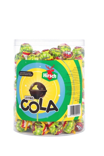 [1429595] Lolly Hirsch Cola/Citron 100x 12g