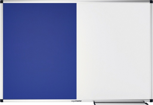 [1430313] Tableau combi Legamaster UNITE Feutre bleu-Tableau blanc 60x90cm