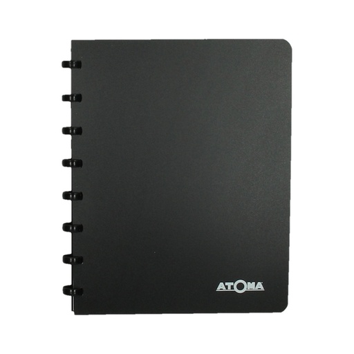 [1430743] Carnet d'adresses Atoma A5 ligné 54 feuilles 90g PP assorti