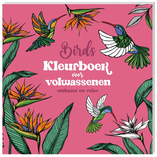 [1430817] Kleurboek voor volwassenen Interstat Birds