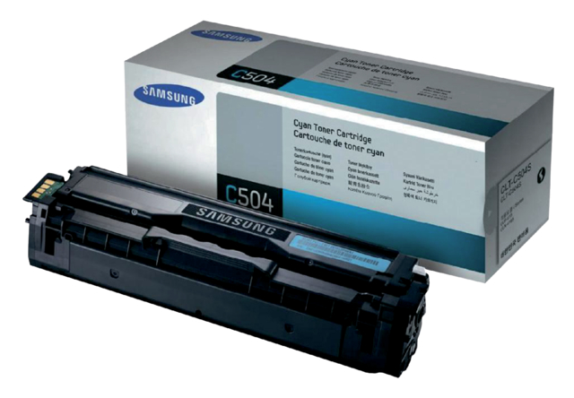 Cartouche toner Samsung CLT-C504S bleu