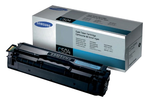 [416209] Cartouche toner Samsung/HP CLT-C504S bleu