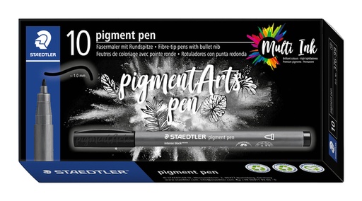 [1431207] Feutre fin Staedtler PigmentArts noir intense