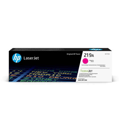 [1423528] Cartouche toner HP W2193A 219A rouge