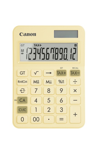 [1430599] Calculatrice Canon LS-125KB jaune