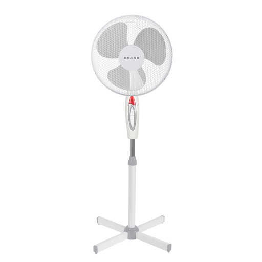 [1433959] Ventilateur sur pied BRASQ F300 Ø 40cm blanc