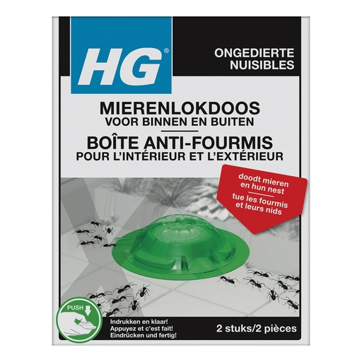 [1434305] Boîte anti-fourmis HG 2 pièces NL/BE