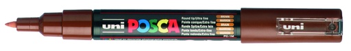 [1433806] Verfstift Posca PC1MC extra fijn bruin