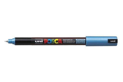 [1433878] Marqueur peinture Posca PC1MR Extra Fin bleu métal