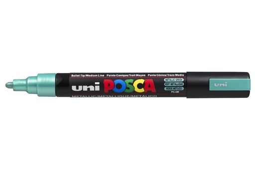 [1433805] Verfstift Posca PC5M medium metallic groen