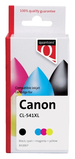 [842067] Cartouche d’encre Quantore alternative pour Canon CL-541XL couleur HC