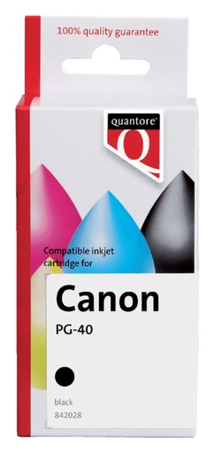 [842028] Cartouche d’encre Quantore alternative pour Canon PG-40 noir