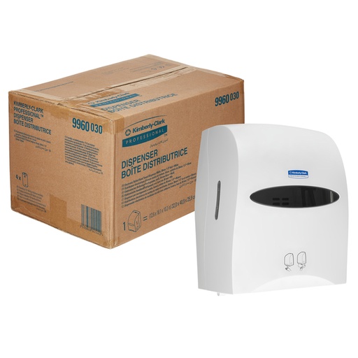 [1429935] Distributeur essuie-mains Kimberly Clark 9960 avec capteur blanc