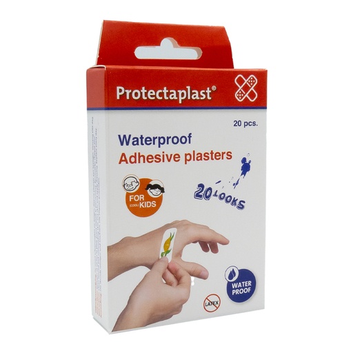 [1433189] Kinderpleisters Protectaplast assorti 20stuks