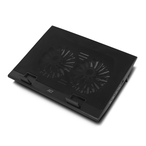 [1434231] Laptopstandaard ACT 2 standen met ventilator 4-p hub