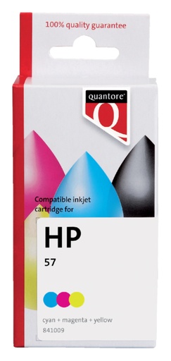 [841009] Inktcartridge Quantore alternatief tbv HP C6657A 57 kleur